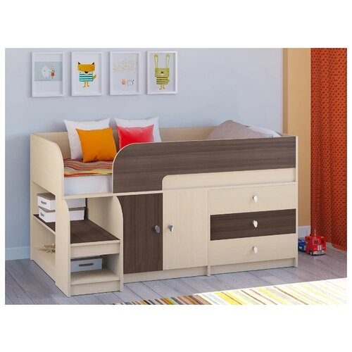 фото Двухъярусная кровать рв-мебель 124702/124742