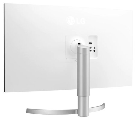 Монитор LG LCD 31.5'' [16:9] 3840x2160(UHD 4K) IPS, nonGLARE, 350cd/m2, H178°/V178°, 1000:1, 1.07B, 5ms, 2xHDMI, DP, Height adj, Tilt, Speakers, 2Y, White