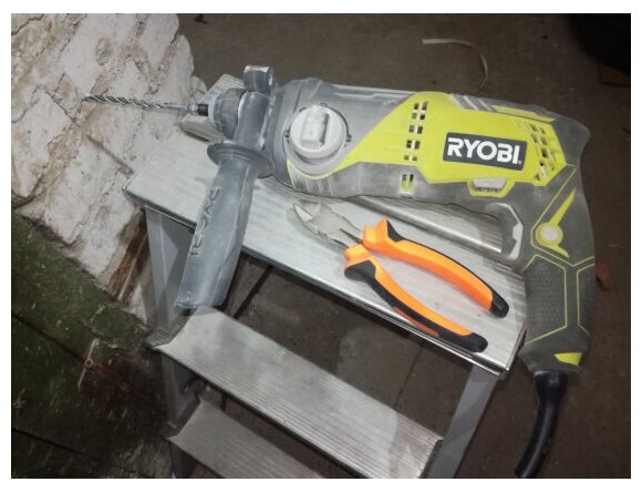 Перфоратор Ryobi RSDS680-K 3002444 . - фотография № 2