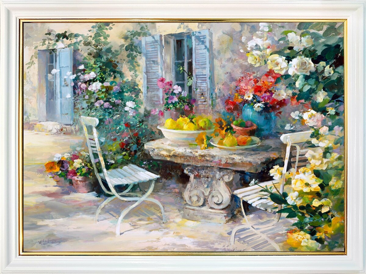 Картина "Идиллия" 30х40 см, художник - Willem Haenraets. Арт. ХВ63-30х40