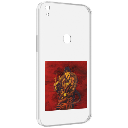 Чехол MyPads Dragonborn Big Baby Tape для Alcatel SHINE LITE 5080X 5.0 задняя-панель-накладка-бампер