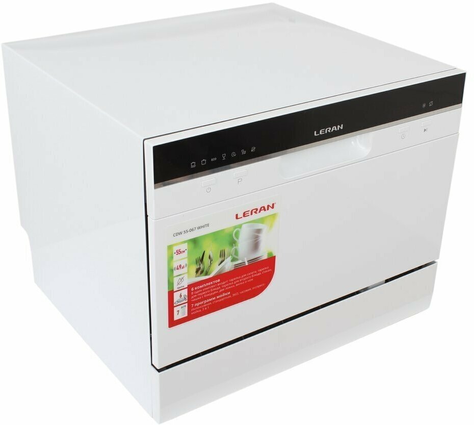 Компактная посудомоечная машина Leran CDW 55-067