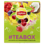 Чай Lipton Ассорти вкусов в пирамидках - изображение