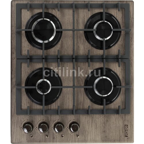 Газовая варочная панель GEFEST СГ СВН 2230 К47 независимая коричневый 3826700₽