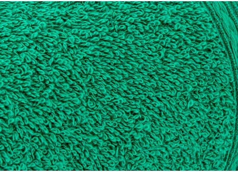 Полотенце махровое 50х90 зеленый - фотография № 2