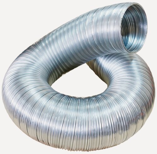 Изображение товара A15VA, Воздуховод гибкий алюминиевый гофрированный, 50мкм, L до 3м