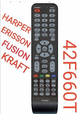 Пульт 42f660t для Harper, erisson, fusion и kraft телевизоров