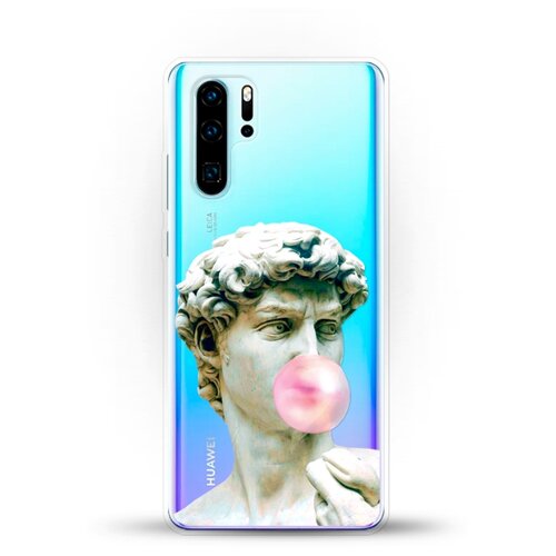 фото Силиконовый чехол давид на huawei p30 pro andy & paul