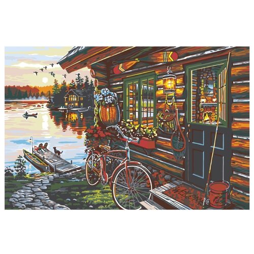 фото Картина по номерам, 100 x 150, ra149, "живопись по номерам", набор для раскрашивания, раскраска