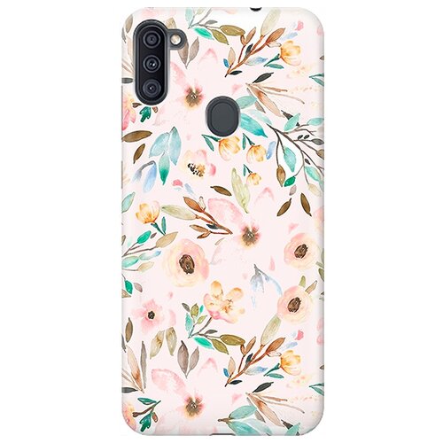 фото Re:pa чехол - накладка artcolor для samsung galaxy a11 / m11 с принтом "розовая нежность"
