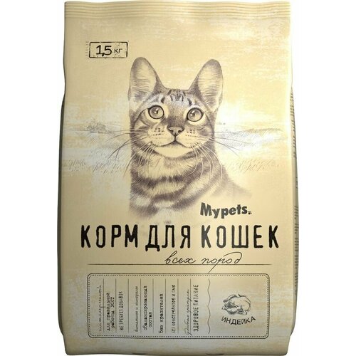 Сухой корм для кошек MyPets с индейкой 1.5кг