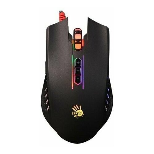 Мышь A4Tech Bloody Q81 черная 3200dpi USB 8 кнопок 482453 200600₽