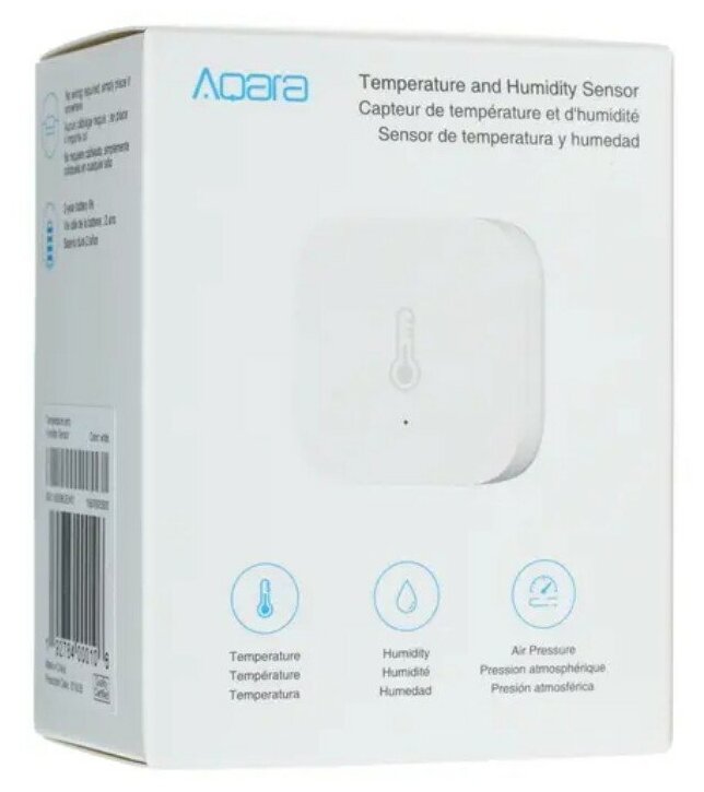 Датчик давления и влажности Aqara Temperature & Humidity & Pressure Sensor - фотография № 6