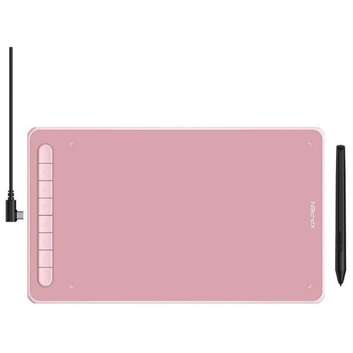 Графический планшет XPPen Deco Deco L Pink USB розовый