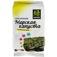 Морская капуста Midori жареная в кунжутном масле, 5 г