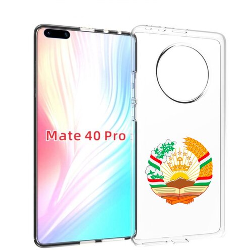 Чехол MyPads герб-таджикистана для Huawei Mate 40 Pro (NOH-NX9) задняя-панель-накладка-бампер