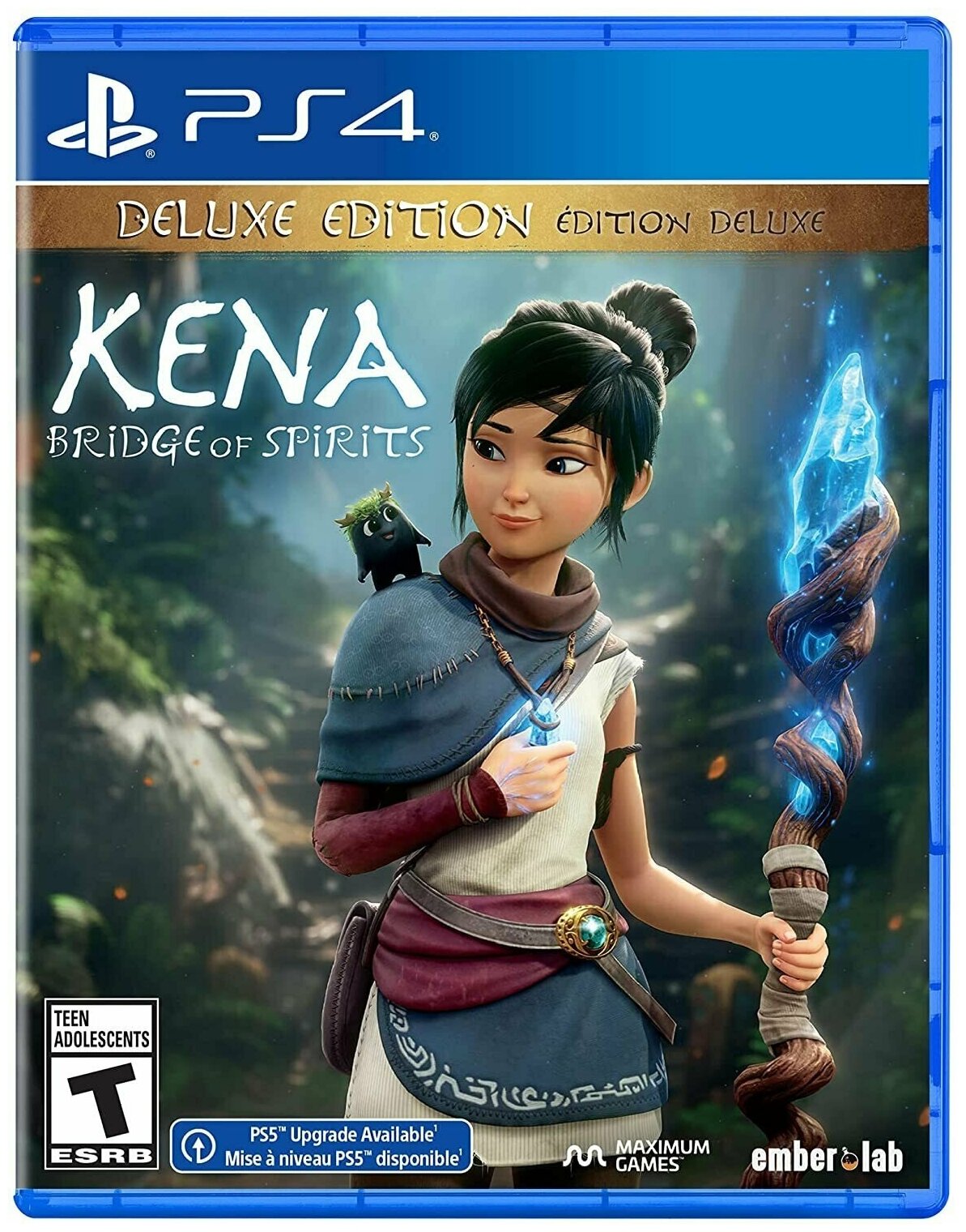 Игра Kena : Bridge of Spirits. Deluxe Edition (PlayStation 4, Русские субтитры)