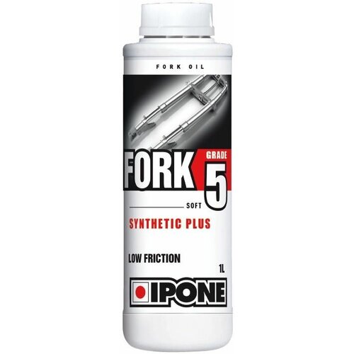 Вилочное масло для мото IPONE FORK 5 SAE 5W, 1 л.