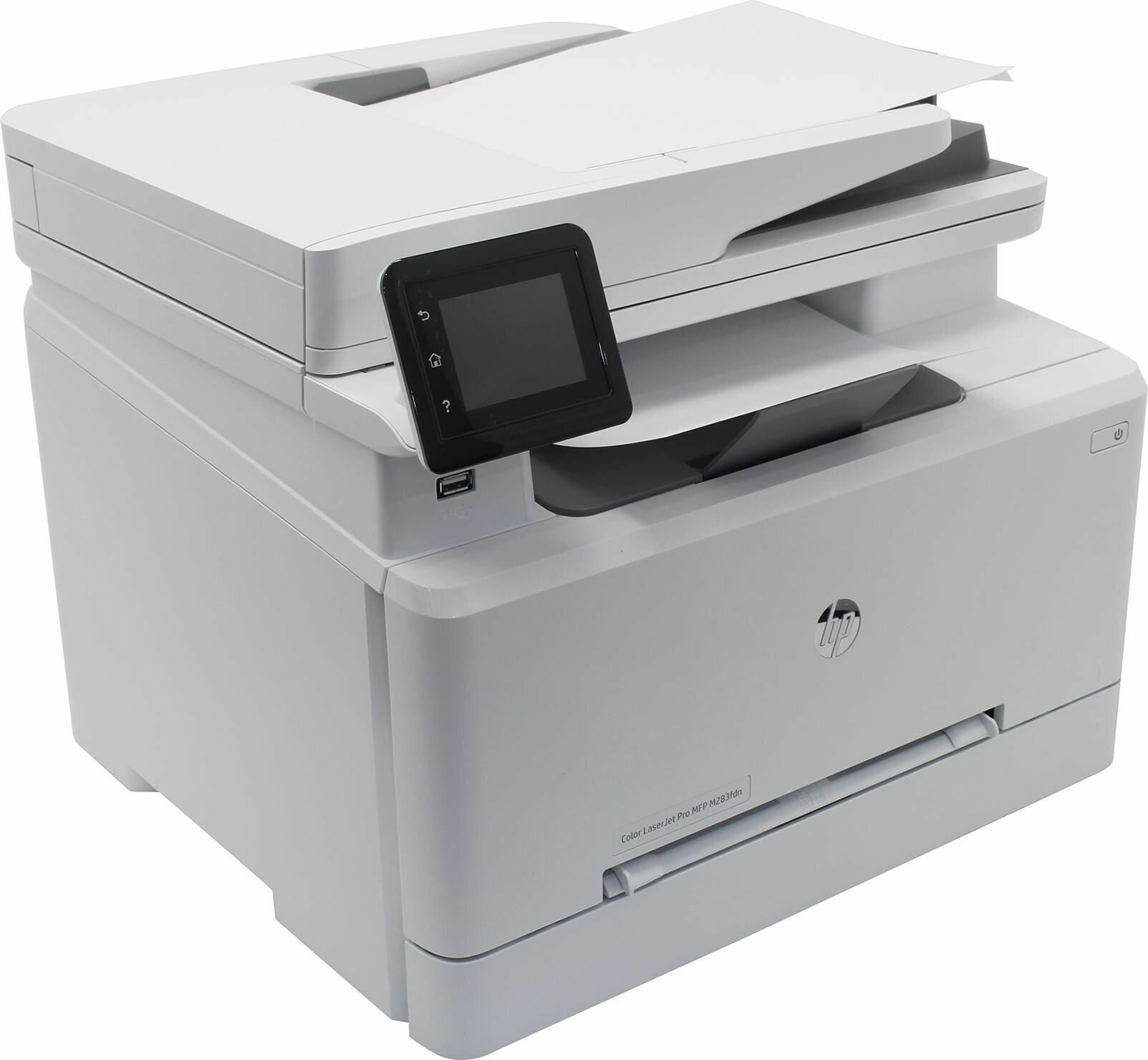 МФУ HP Color LaserJet Pro M283fdn (лазерное цветное P/S/C/F, A4, 21(21ppm), 600dpi, 256 Mb, ADF50, 2tray 250+1),