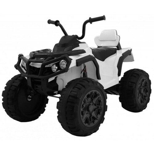 BDM Детский квадроцикл Grizzly ATV 4WD White 12V с пультом управления - BDM0906-4 детский квадроцикл maverick atv 12v 4wd bbh 3588 4 blue