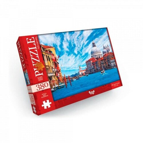 Пазлы картонные «Великий канал. Венеция», 380 элементов пазлы картонные озеро гарда италия 380 элементов