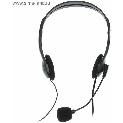 Наушники Defender Aura 102 компьютерные микрофон 85 дБ 32 Ом 35 мм 18 м чёрные 830₽