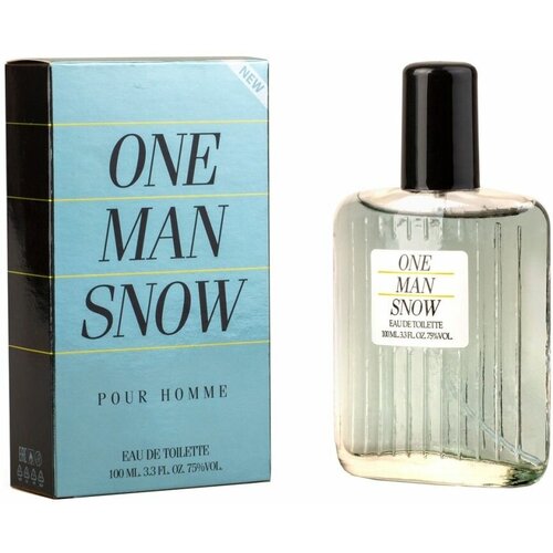 Туалетная вода мужская One Man Snow 100мл one man show ruby edition туалетная вода 100мл