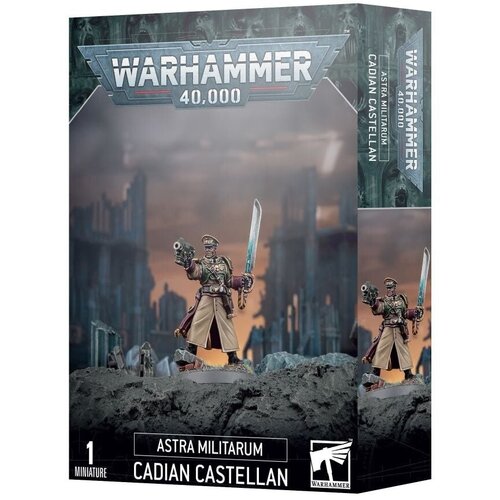 Миниатюры для настольной игры Games Workshop Warhammer 40000: Astra Militarum Cadian Castellan 47-34 games workshop astra militarum baneblade warhammer 40000