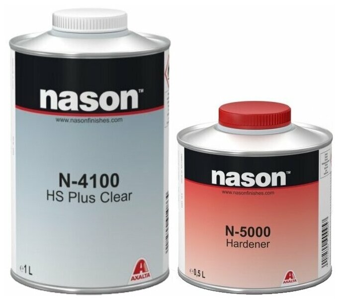 Лак NASON N-4100 Hs Plus Clear, N-5000 1000 мл 500 мл