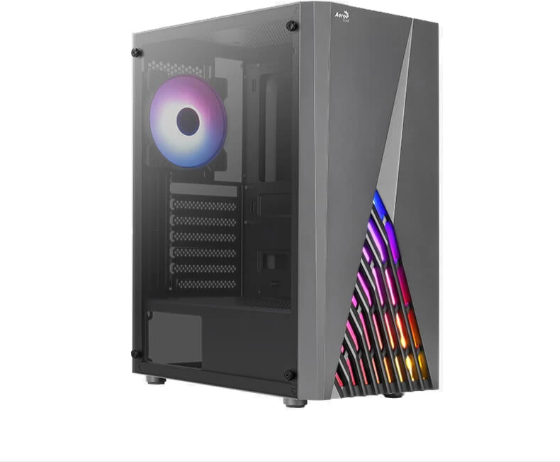 Корпус Aerocool Delta черный без БП mATX 1x120mm 2xUSB2.0 1xUSB3.0 audio bott PSU DELTA-G-BK-V1