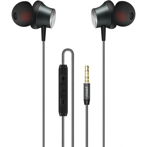 Наушники PERO EP01 вакуумные микрофон 118 дБ 35 mm 12 м магнитное крепление серые 63000₽