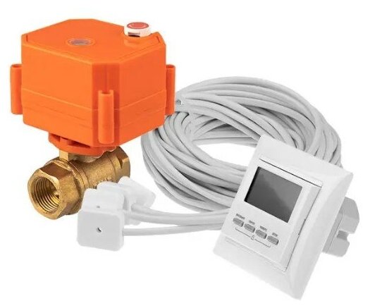 Cистема контроля протечки воды Rexant Nautilus Rt32-2, 2 крана -1 1/4 дюйма 82-0207 .