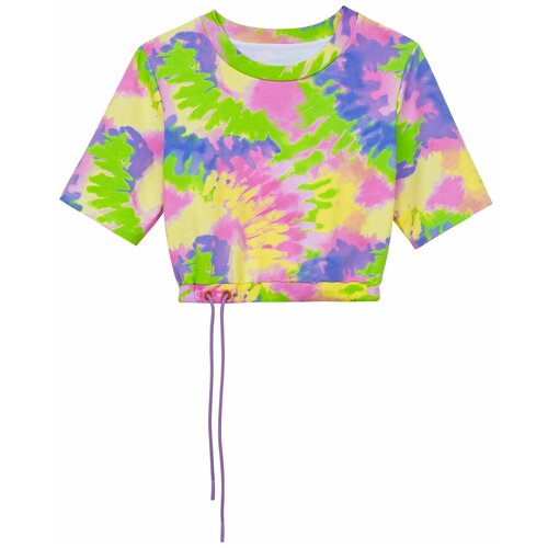 фото Subterranei rainbow swag кроп топ - s - мультиколор