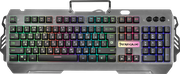 Клавиатура Defender Renegade GK-640DL, мембранная, проводная, USB, серый (45640)