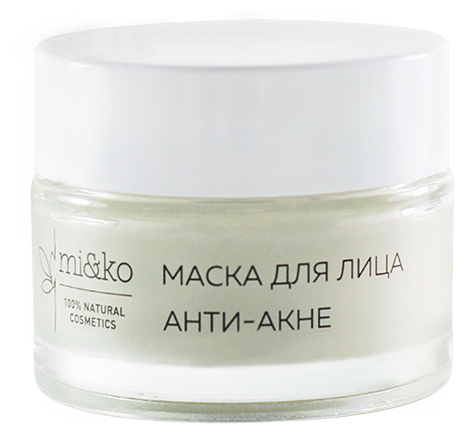 MI&KO Маска для лица Анти-Акне, 50 г, 50 мл