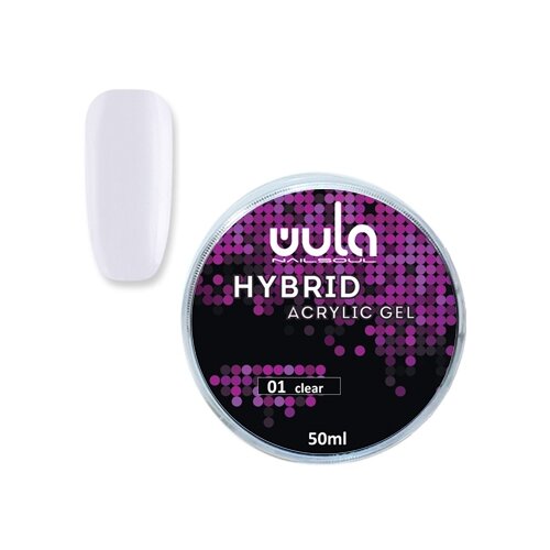 Wula nailsoul, Гель акриловый Hybrid acrylic gel, 50 мл 05 Cover medium beige