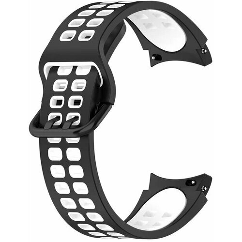 Ремешок для умных часов Samsung Galaxy Watch 5, черно-белый