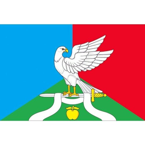 Флаг Павловского сельского поселения (Владимирская область). Размер 135x90 см.
