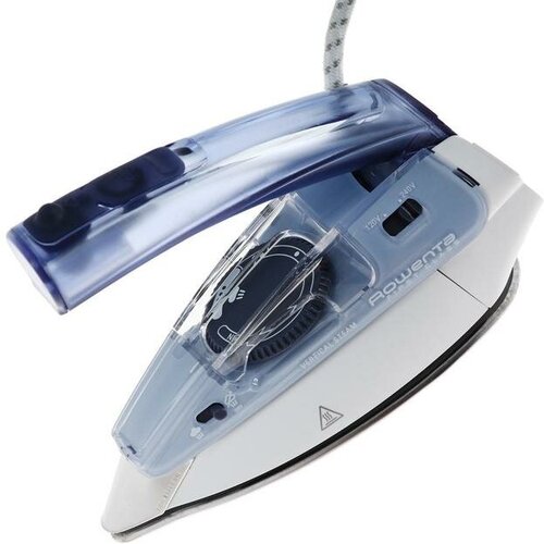 Утюг Rowenta DA1510 1000 Вт нержавеющая сталь 45 гмин 70 мл дорожный бело-синий 666900₽