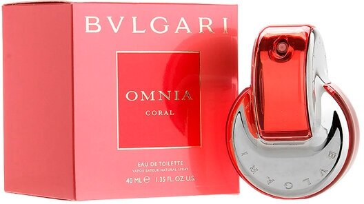 Женская туалетная вода Bvlgari Omnia Coral, 40 мл (спрей)