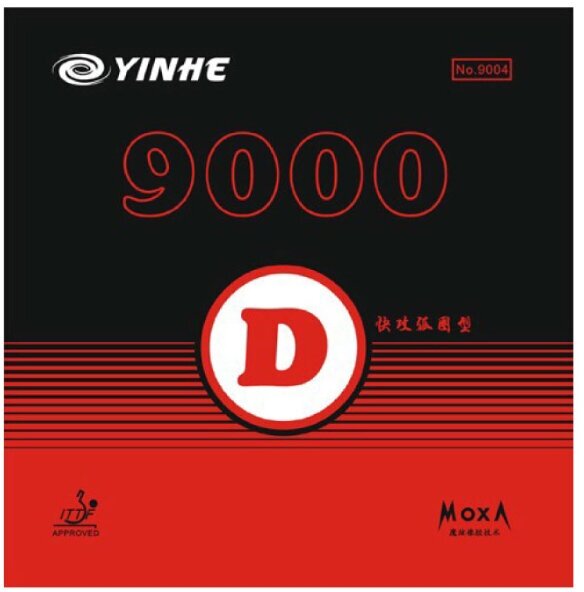 Накладка для настольного тенниса Yinhe 9000D Soft, Black, 2.2
