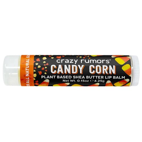 Crazy Rumors Бальзам для губ Candy Corn Lip Balm с ароматом Конфетная Кукуруза, 4.25 г