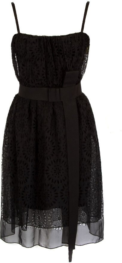 Платье DOLCE & GABBANA, вечернее, размер 40, черный