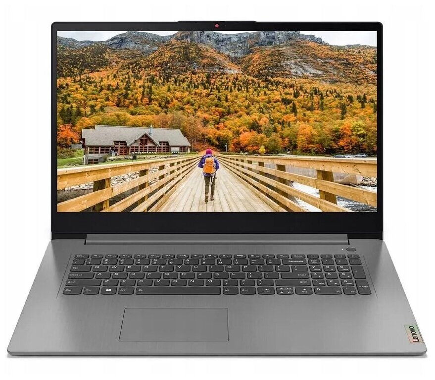 Ноутбук Lenovo IdeaPad 3 17ITL6 (82H900NSRU) 17.3"WXGA++/i3-1115G4 Dual/8Gb/256Gb SSD/Intel UHD/Win11 cерый