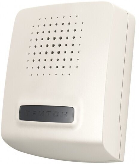 Звонок проводной Тритон Сверчок соловей 220В 80-90дБА бел СВ-05