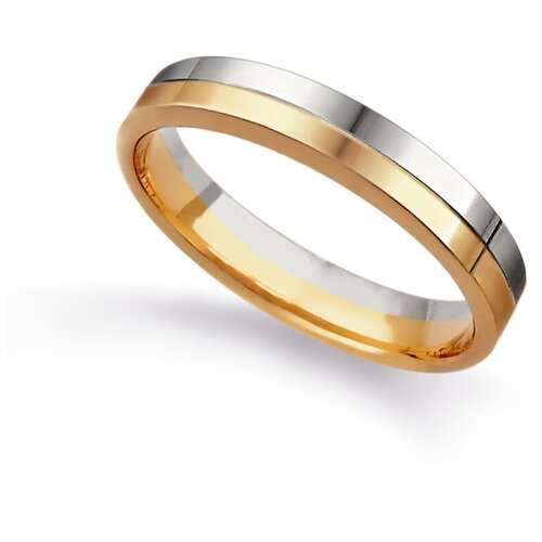 Кольцо обручальное Яхонт, красное золото, 585 проба, размер 16, золотой кольцо яхонт красное золото 585 проба размер 16 золотой