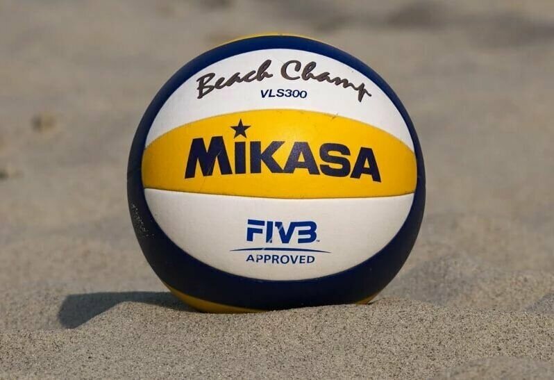 Мяч для пляжного волейбола Mikasa VLS300 . - фотография № 2