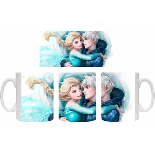 Белая кружка: Эльза и Джек 06