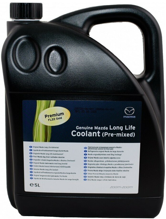 Антифриз Long Life Coolant Premium FL22 (5л) Mazda L247CL0054X