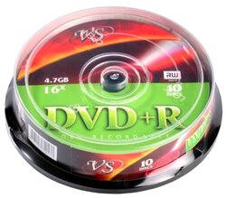 Диск DVD+R VS 4.7 GB 16x